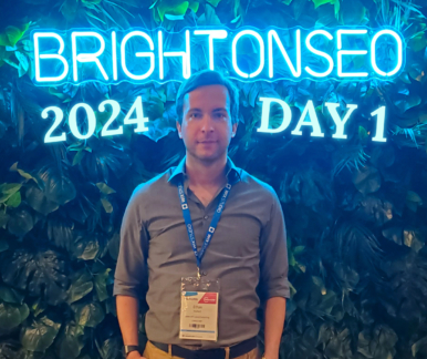 ethan hulbert's day 1 at brighton seo convention