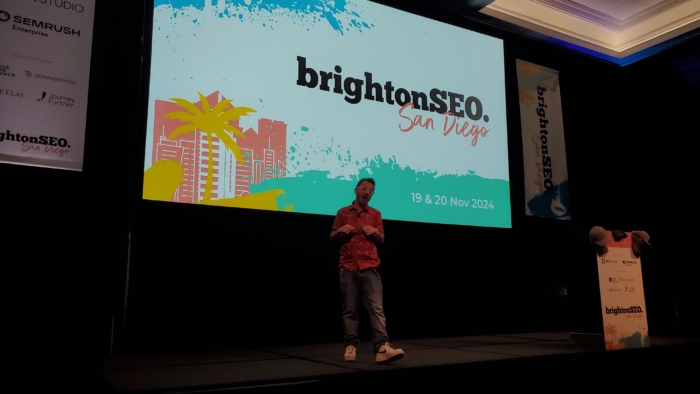 beginning of brightonseo 2024 san diego